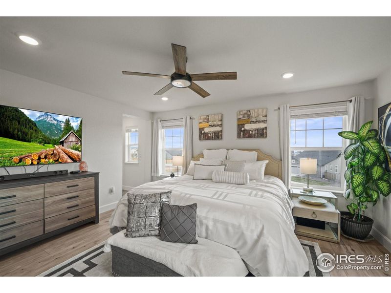 Furnished interior view inside a new home in , Brighton (Image 42).