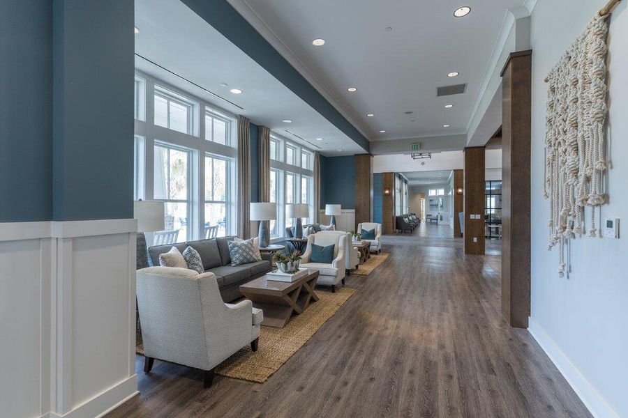Furnished interior view inside a new home in K. Hovnanian's® Four Seasons at Lakes of Cane Bay, Summerville (Image 6).