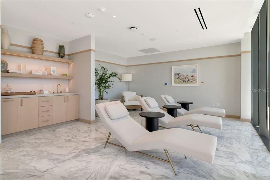 Furnished interior view inside a new home in , Tampa (Image 56).