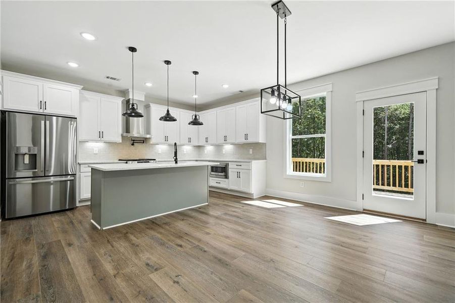 Furnished interior view inside a new home in , Canton (Image 7). Furnished interior view inside a new home in , Canton (Image 7).