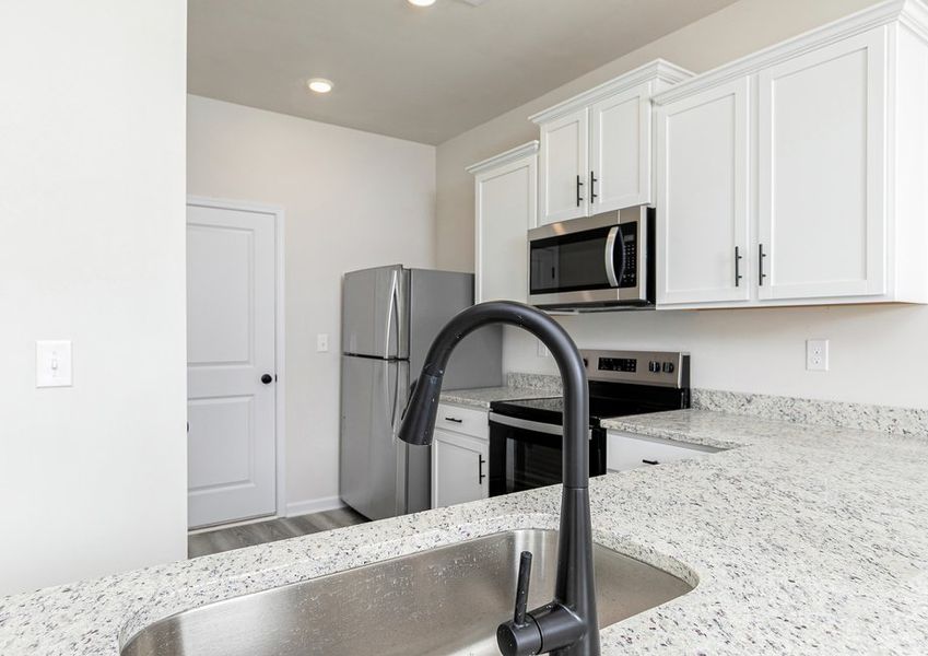 Whip up your favorite recipes in the upgraded kitchen