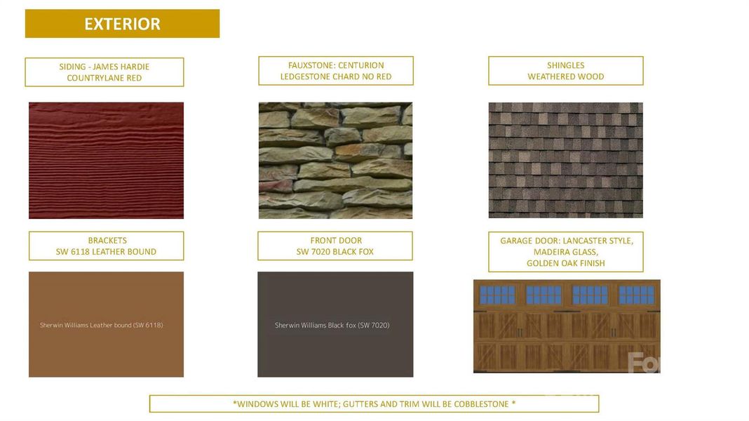 Sample of building materials used in homes in Cumberland, Concord (Image 16).
