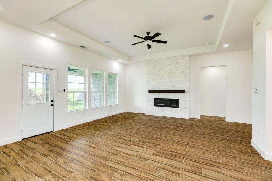 Light and bright living room