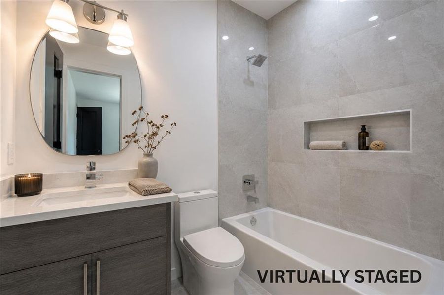 Furnished interior view inside a new home in , Scottdale (Image 14).