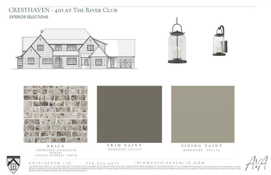 Sample of building materials used in homes in , Suwanee (Image 10).