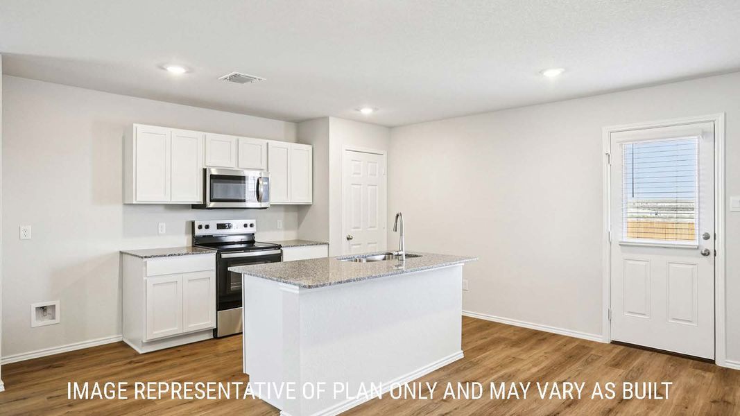 Furnished interior view inside a new home in Pecan Creek, Temple (Image 3). Furnished interior view inside a new home in Pecan Creek, Temple (Image 3).