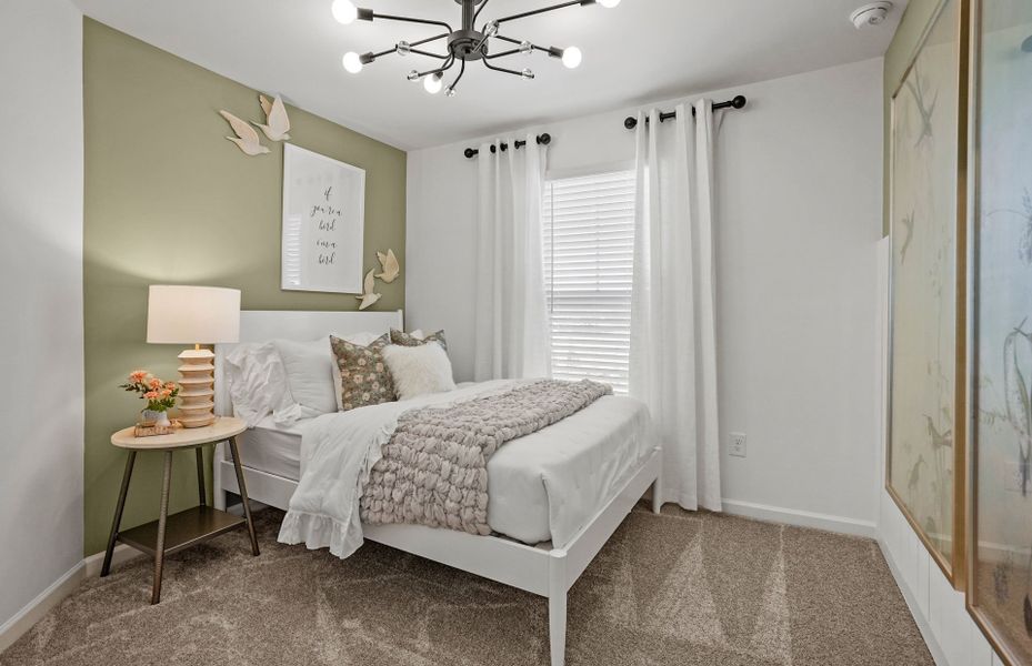 Furnished interior view inside a new home in Riverstone, Monroe (Image 37). Furnished interior view inside a new home in Riverstone, Monroe (Image 37).