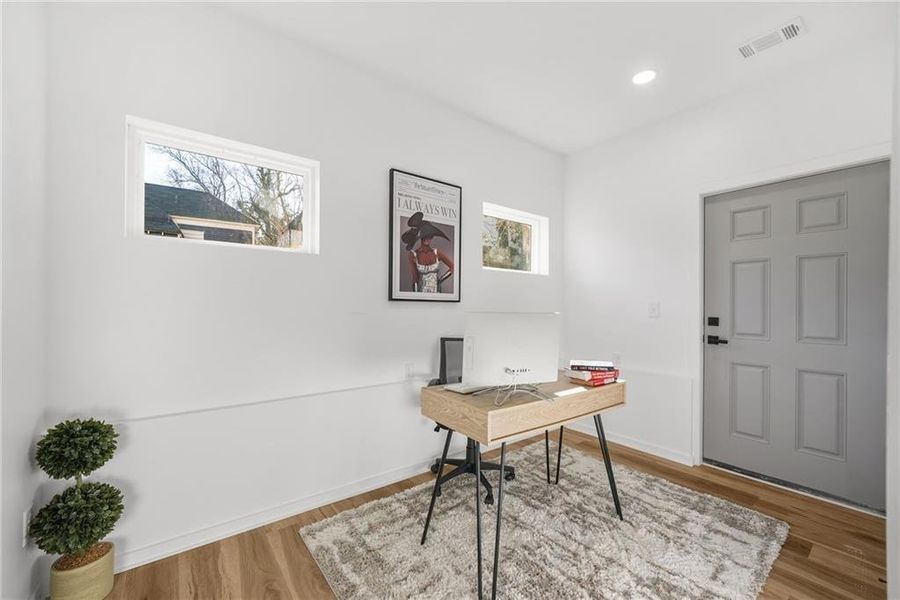 Furnished interior view inside a new home in , Atlanta (Image 13).