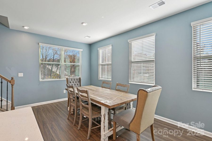 Furnished interior view inside a new home in , Charlotte (Image 28).