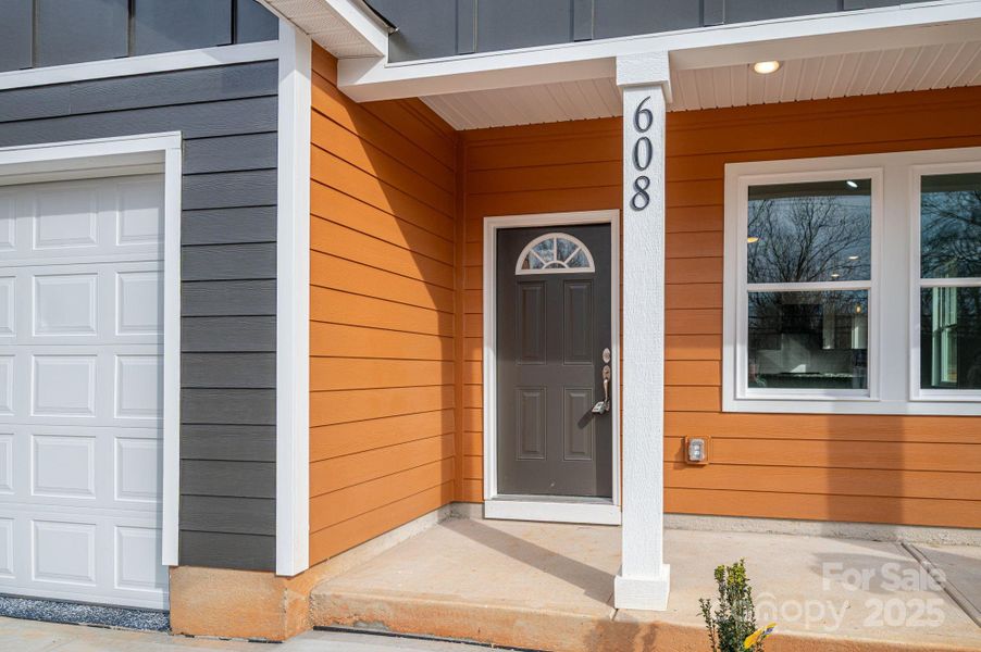 Exterior details and patio area of a home in , Cherryville (Image 30).