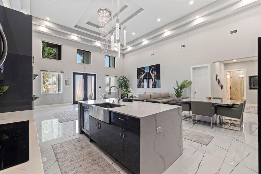 Furnished interior view inside a new home in , St. Petersburg (Image 9). Furnished interior view inside a new home in , St. Petersburg (Image 9).