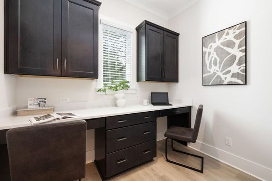 Representative furnished interior of a home built from the Kemp by True Homes in Wheatfield Estates, Statesville (Image 24).