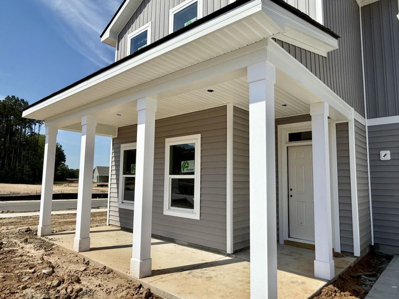 Exterior details and patio area of a home in , Summerville (Image 3).
