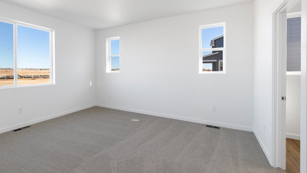Spacious, unfurnished interior of a new home in Trevenna, Windsor (Image 20). Spacious, unfurnished interior of a new home in Trevenna, Windsor (Image 20).