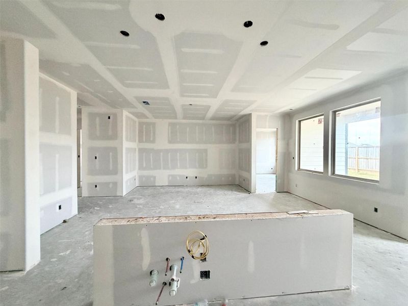 Actual progress of your home