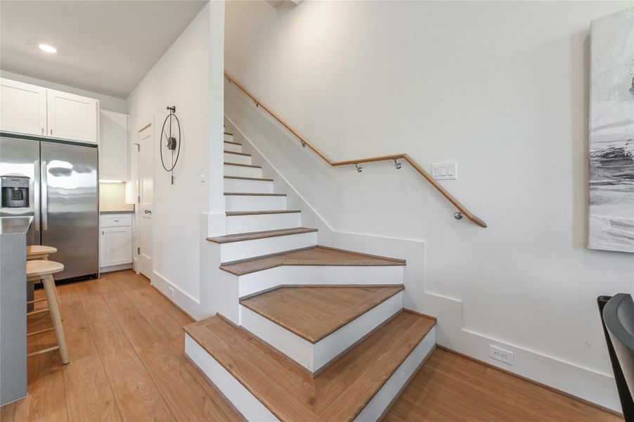 Furnished interior view inside a new home in , Houston (Image 34).