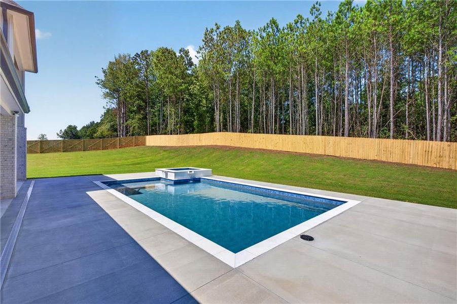 Exterior details and patio area of a home in , Dacula (Image 33).