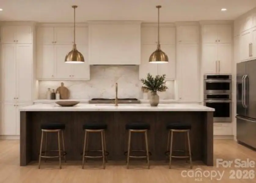 Furnished interior view inside a new home in , Lincolnton (Image 3).