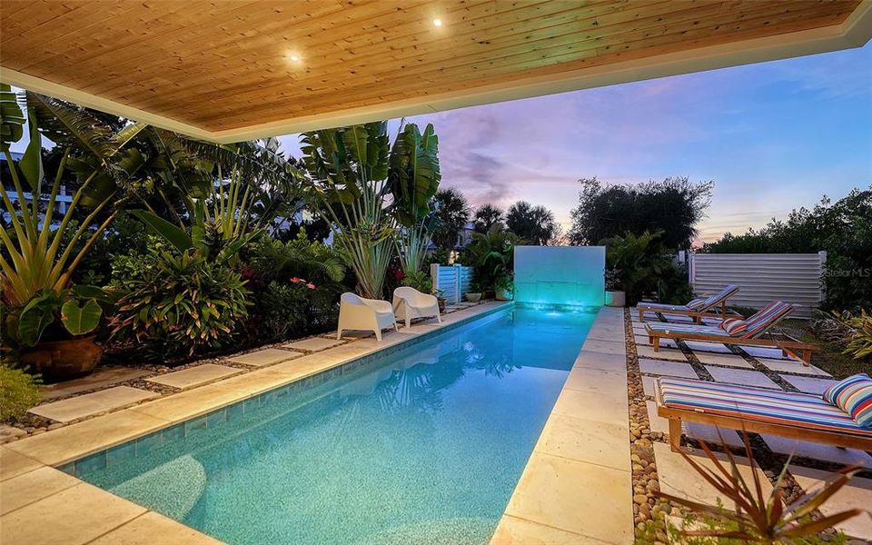 Exterior details and patio area of a home in , Sarasota (Image 26).