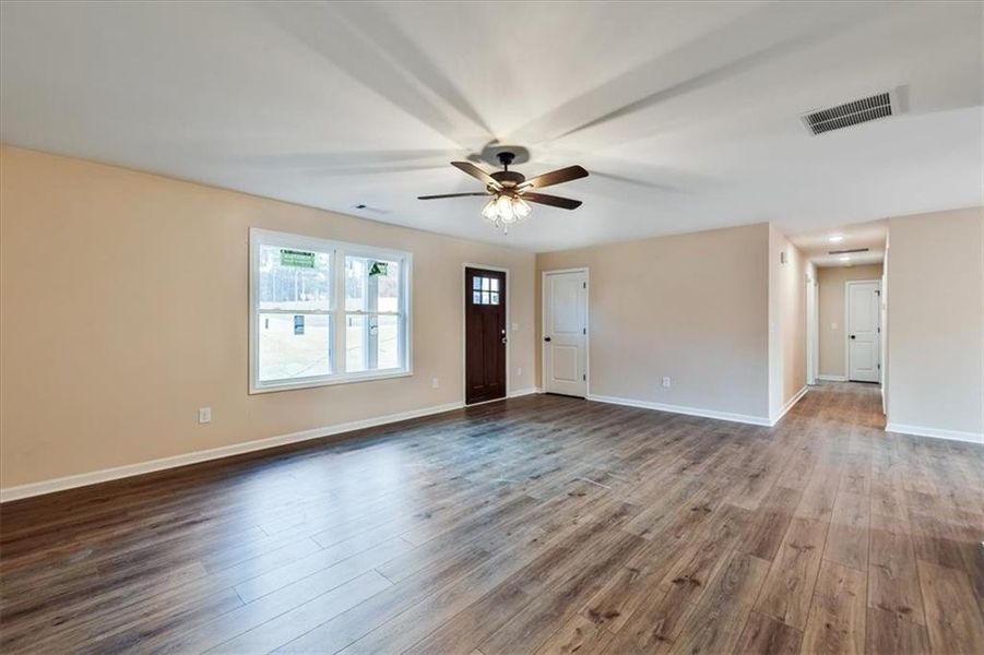 Spacious, unfurnished interior of a new home in , Rockmart (Image 17).
