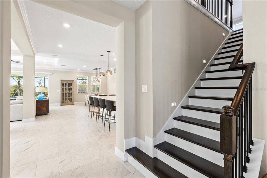 Furnished interior view inside a new home in , Bradenton (Image 49).
