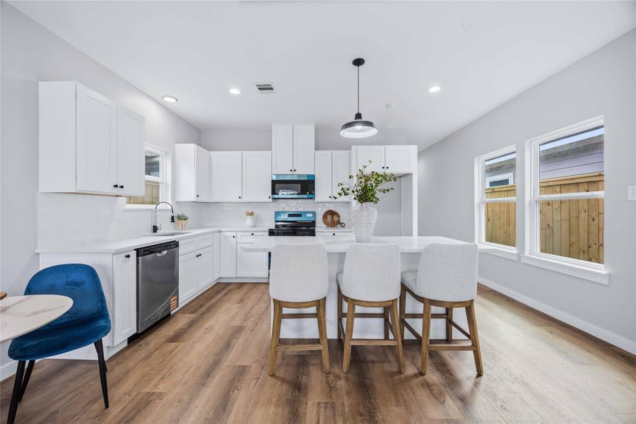 Furnished interior view inside a new home in , Houston (Image 7). Furnished interior view inside a new home in , Houston (Image 7).