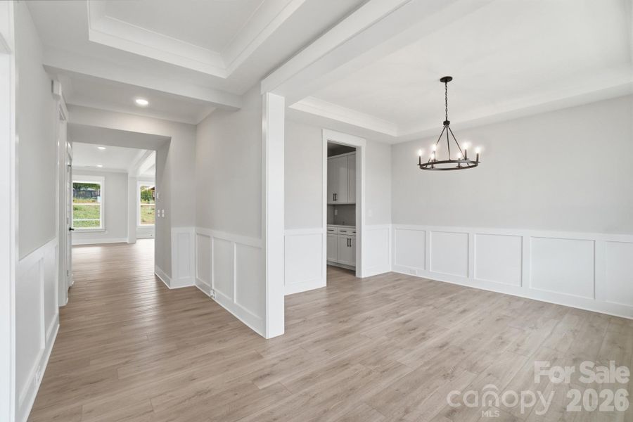 Entryway and Dining Room