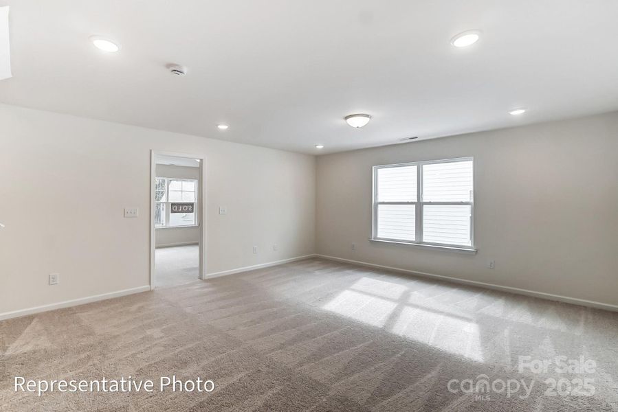 Spacious, unfurnished interior of a new home in Grier Meadows, Charlotte (Image 27). Spacious, unfurnished interior of a new home in Grier Meadows, Charlotte (Image 27).