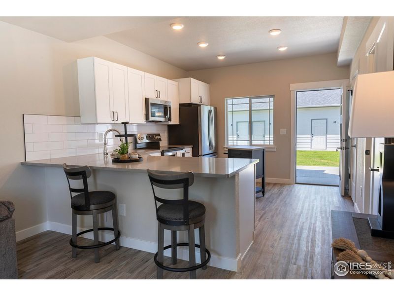 Furnished interior view inside a new home in , Wray (Image 11).