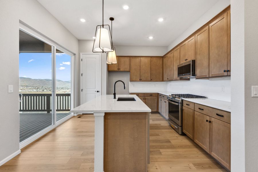 Furnished interior view inside a new home in The Manors Collection at Golden Overlook, Golden (Image 7).