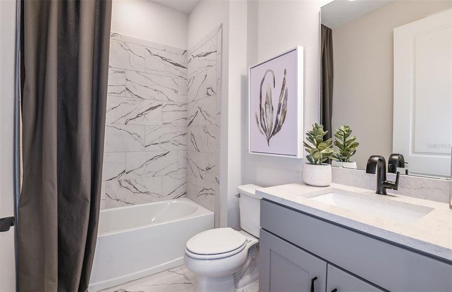 Furnished interior view inside a new home in Del Webb River Reserve, Spring Hill (Image 6). Furnished interior view inside a new home in Del Webb River Reserve, Spring Hill (Image 6).