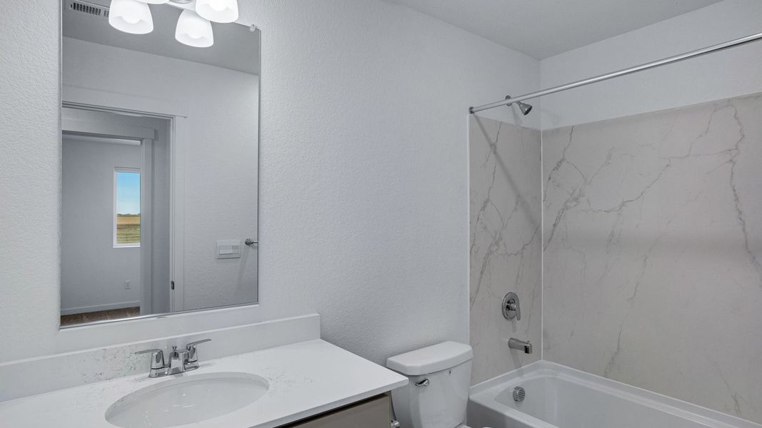 Furnished interior view inside a new home in Tailholt, Severance (Image 11).