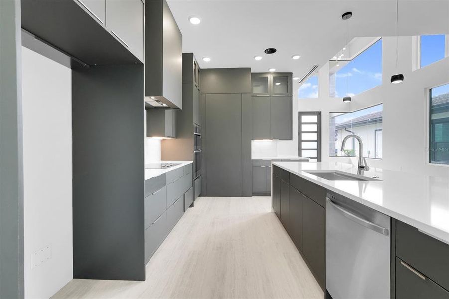 Furnished interior view inside a new home in Hampton Green at Providence, Davenport (Image 18).