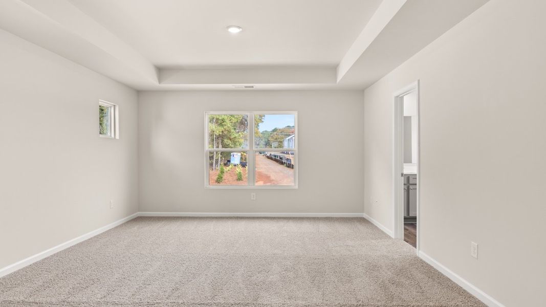 Spacious, unfurnished interior of a new home in Brookland Commons, Monroe (Image 16).