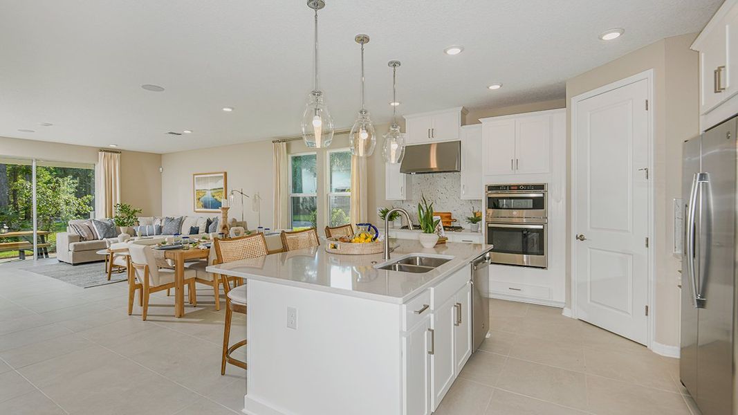 Representative furnished interior of a home built from the Magdalen by Taylor Morrison in Colbert Landings, Palm Coast (Image 7). Representative furnished interior of a home built from the Magdalen by Taylor Morrison in Colbert Landings, Palm Coast (Image 7).
