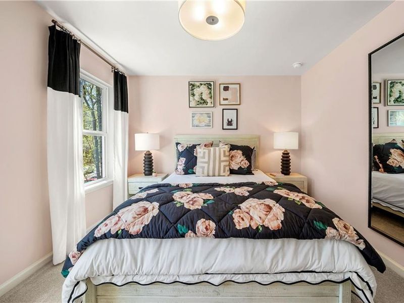 Furnished interior view inside a new home in Riverwood, Dallas (Image 50).