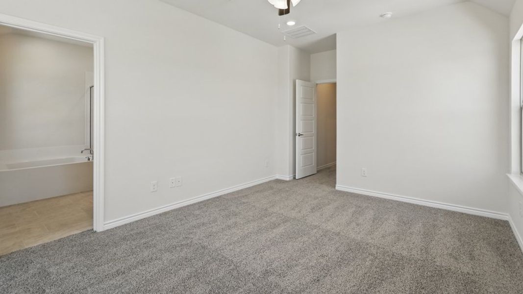 Representative unfurnished interior of a home built from the Liberty by D.R. Horton in Liberty Crossing, Royse City (Image 31). Representative unfurnished interior of a home built from the Liberty by D.R. Horton in Liberty Crossing, Royse City (Image 31).