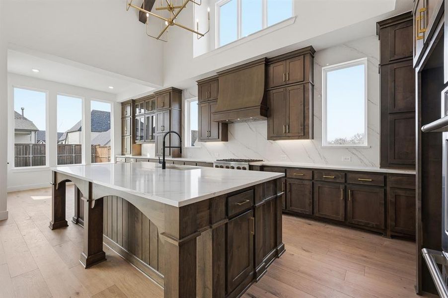Furnished interior view inside a new home in Mustang Lakes, Celina (Image 11).