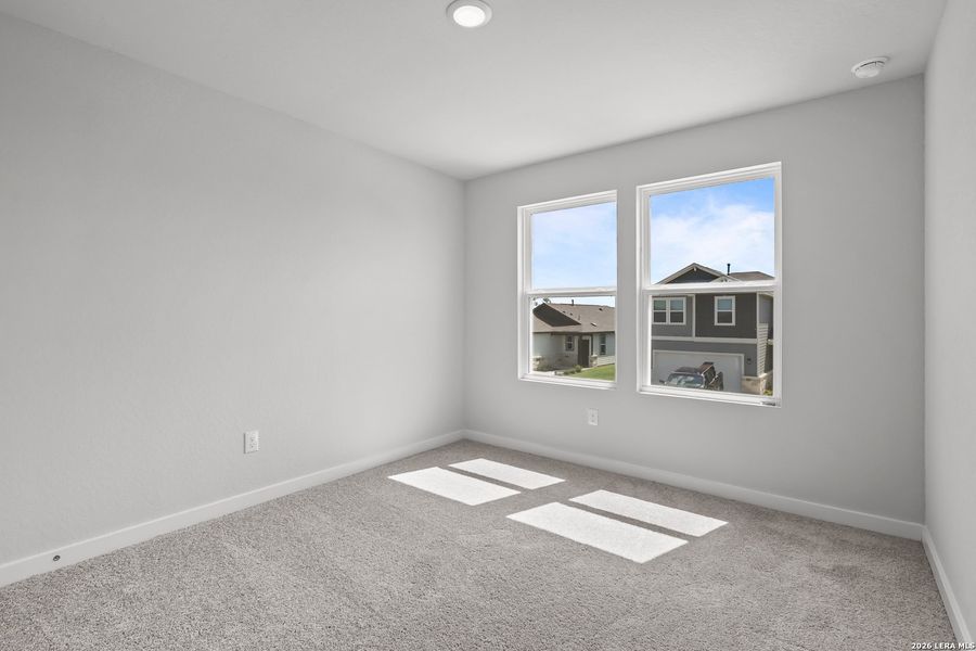 Spacious, unfurnished interior of a new home in Hacienda, San Antonio (Image 33). Spacious, unfurnished interior of a new home in Hacienda, San Antonio (Image 33).