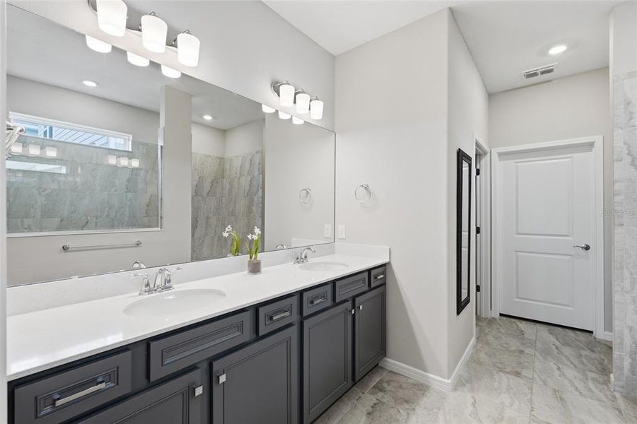 Furnished interior view inside a new home in , Kissimmee (Image 30).