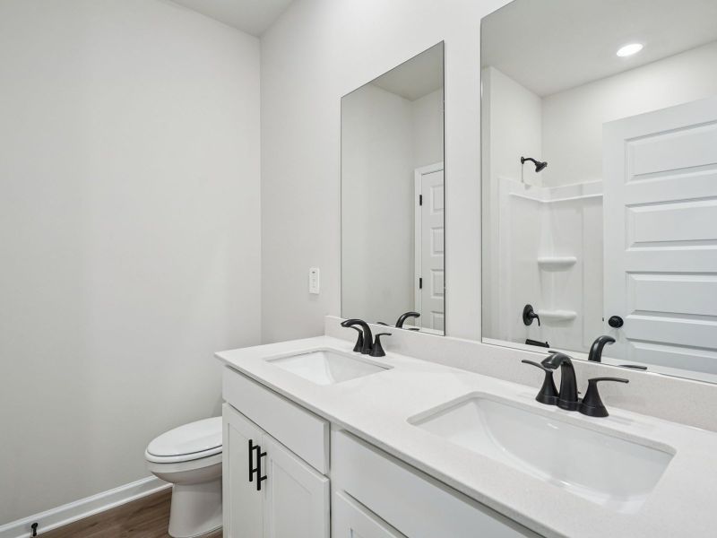 Furnished interior view inside a new home in Parkside at Grayson, Grayson (Image 11). Furnished interior view inside a new home in Parkside at Grayson, Grayson (Image 11).