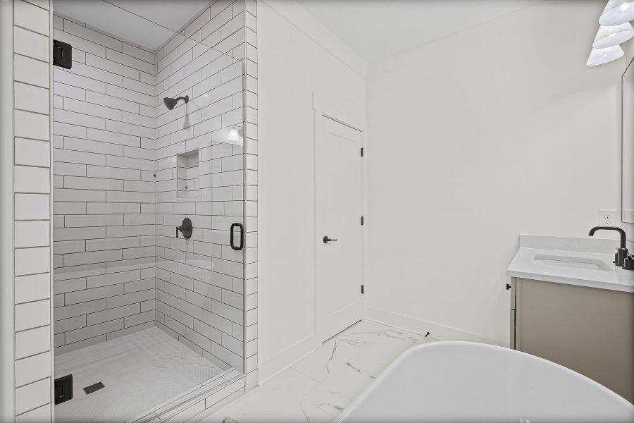 Furnished interior view inside a new home in Devin's Shire, Kennesaw (Image 6).