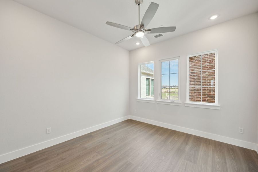 Spacious, unfurnished interior of a new home in Newman Village Townhomes, Frisco (Image 40).