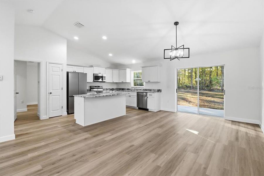 Furnished interior view inside a new home in , Citrus Springs (Image 7).