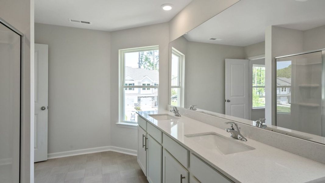Furnished interior view inside a new home in Copper Run South, Durham (Image 8).