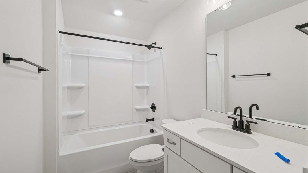 Furnished interior view inside a new home in Westport, York (Image 9).