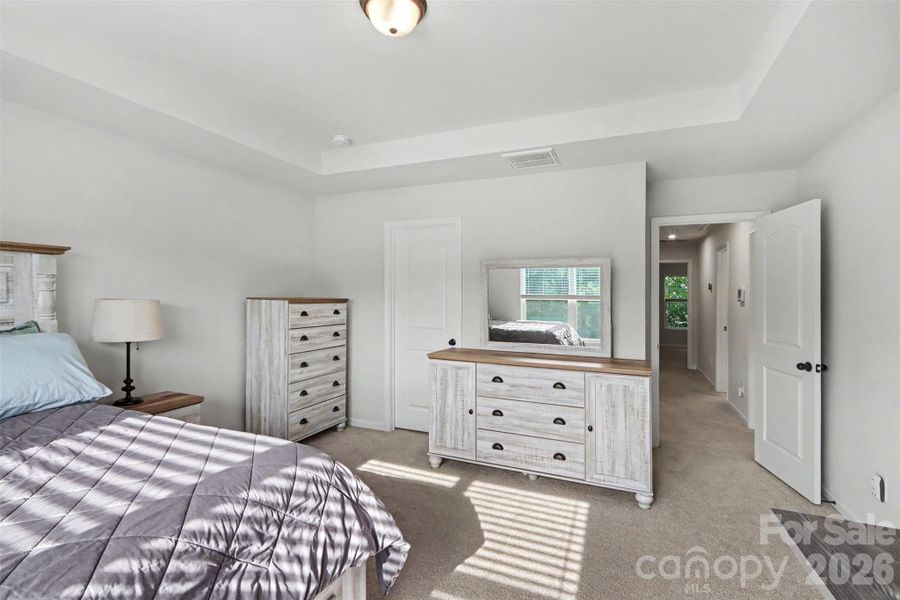 primary bedroom on 3rd floor