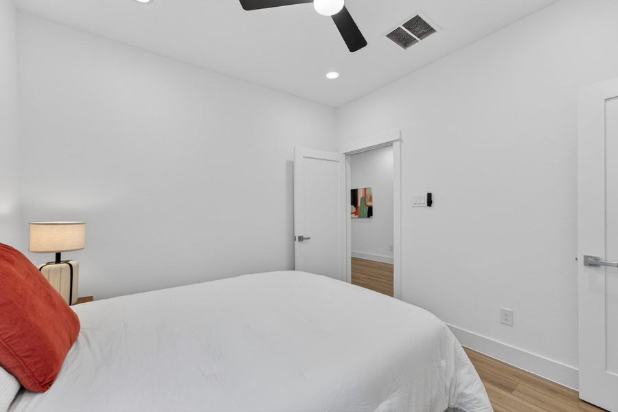 Furnished interior view inside a new home in , Houston (Image 18).