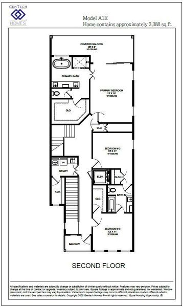2nd Floor layout