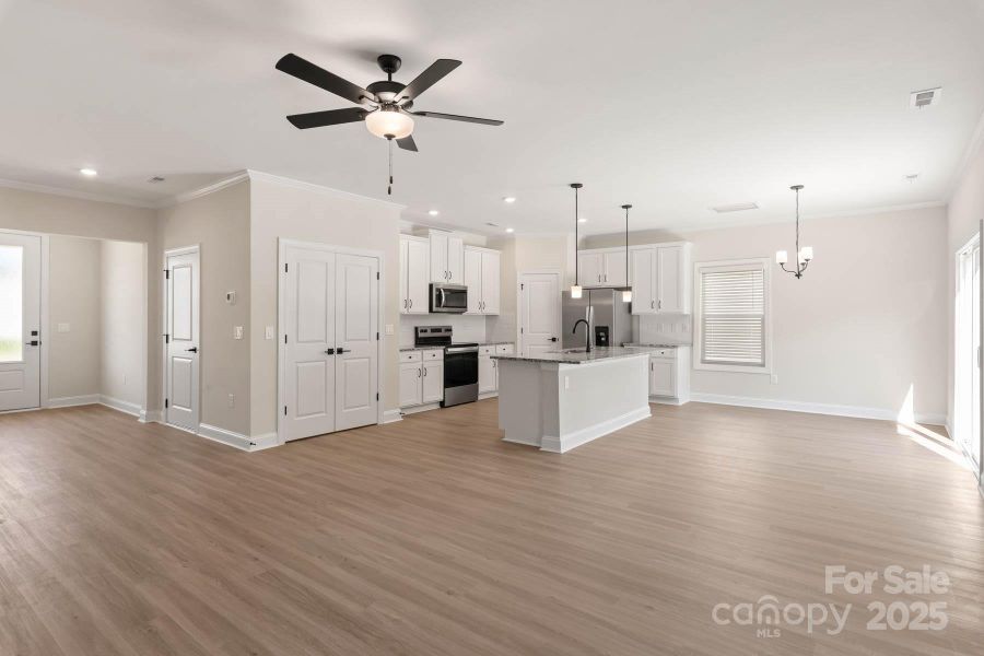 Spacious, unfurnished interior of a new home in Village at Granite, Salisbury (Image 13). Spacious, unfurnished interior of a new home in Village at Granite, Salisbury (Image 13).